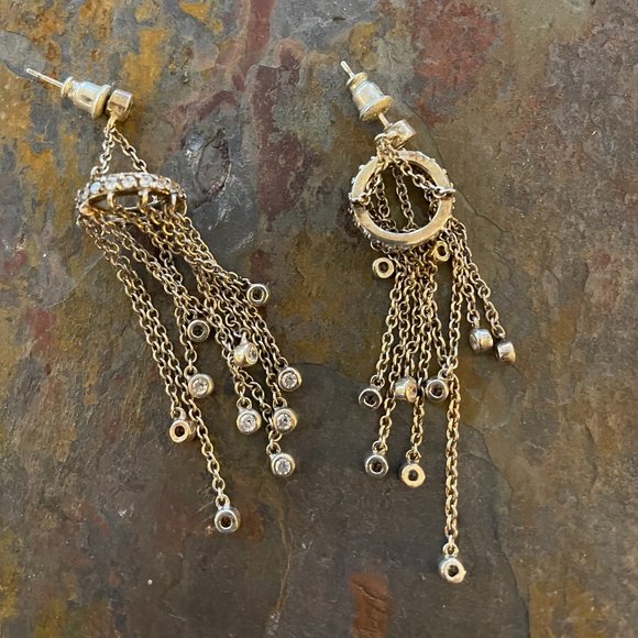 3 Pairs Silver Earrings - Picture 2 of 3